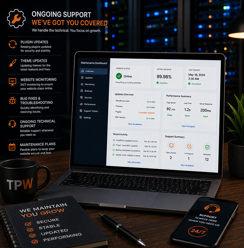 Website Maintenance & Performance
