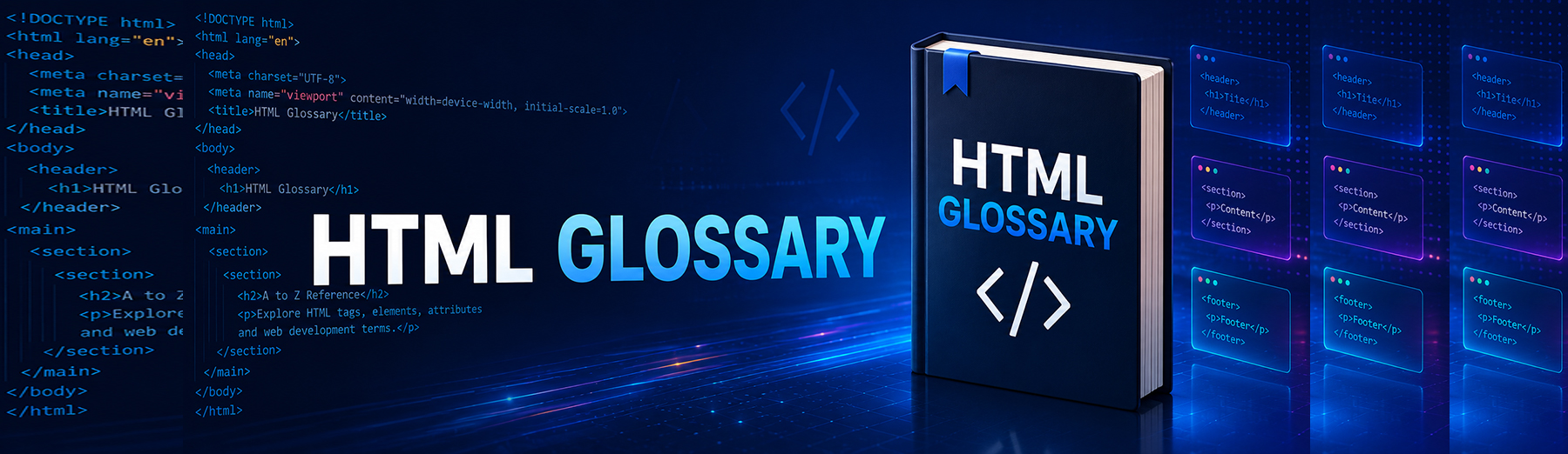 HTML Glossary