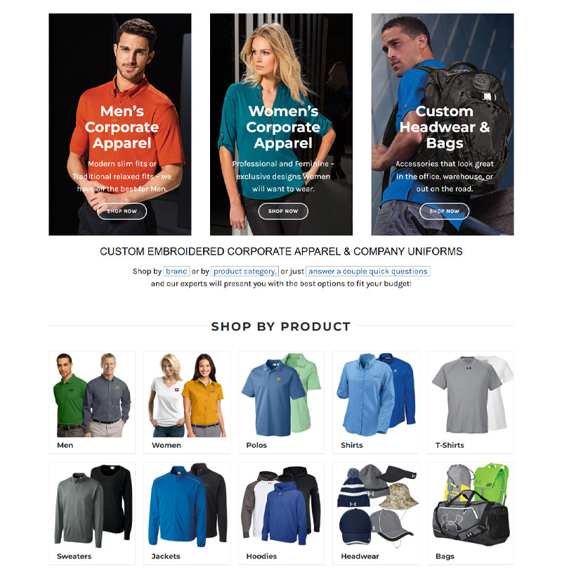 Shop Corporate Apparel