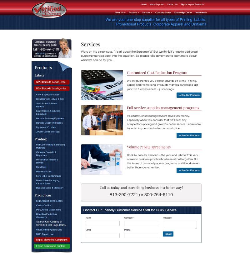 Verified Label - Helping Businesses