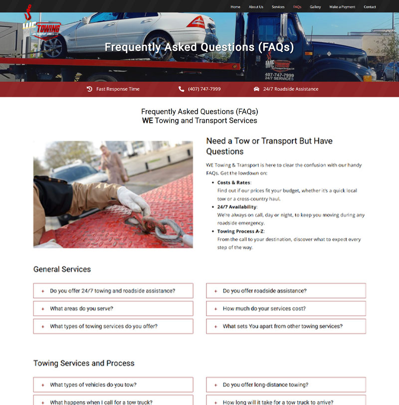 WE Towing and Transport Services