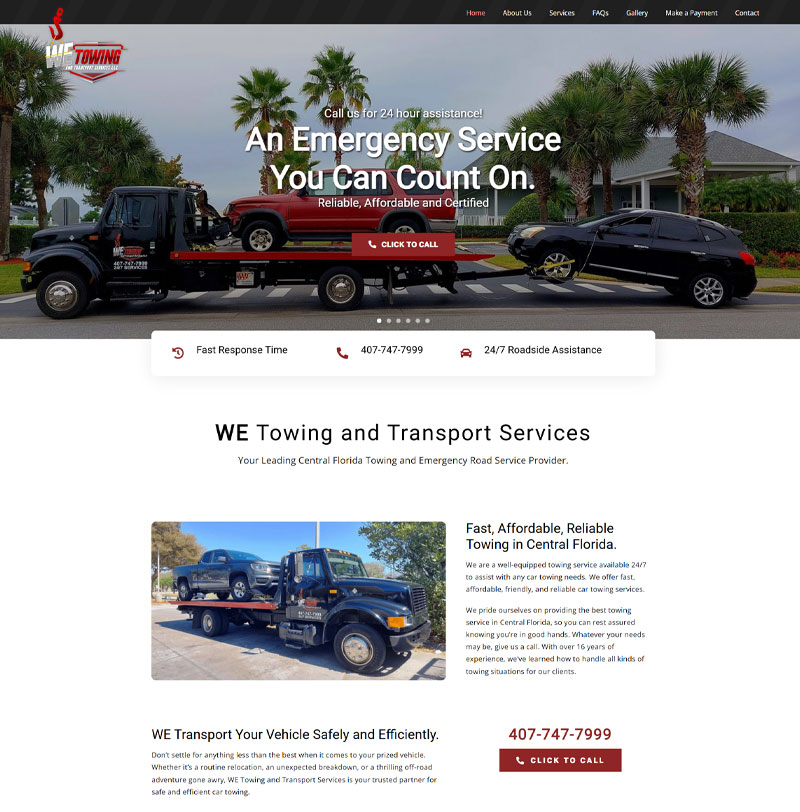 WE Towing and Transport Services