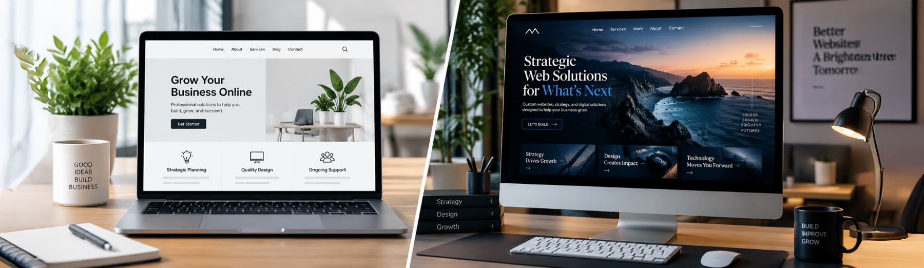 Custom Website Design vs. Templates